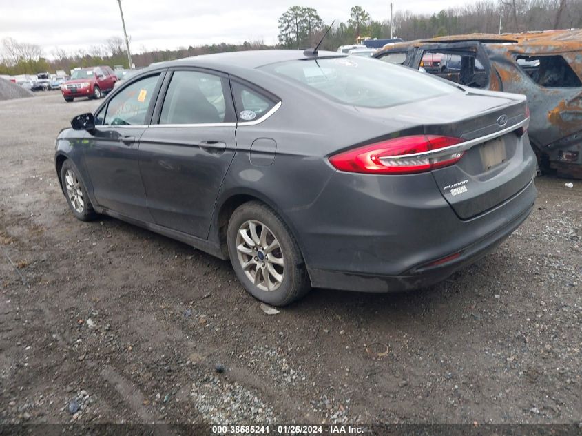 2017 FORD FUSION S - 3FA6P0G70HR184947