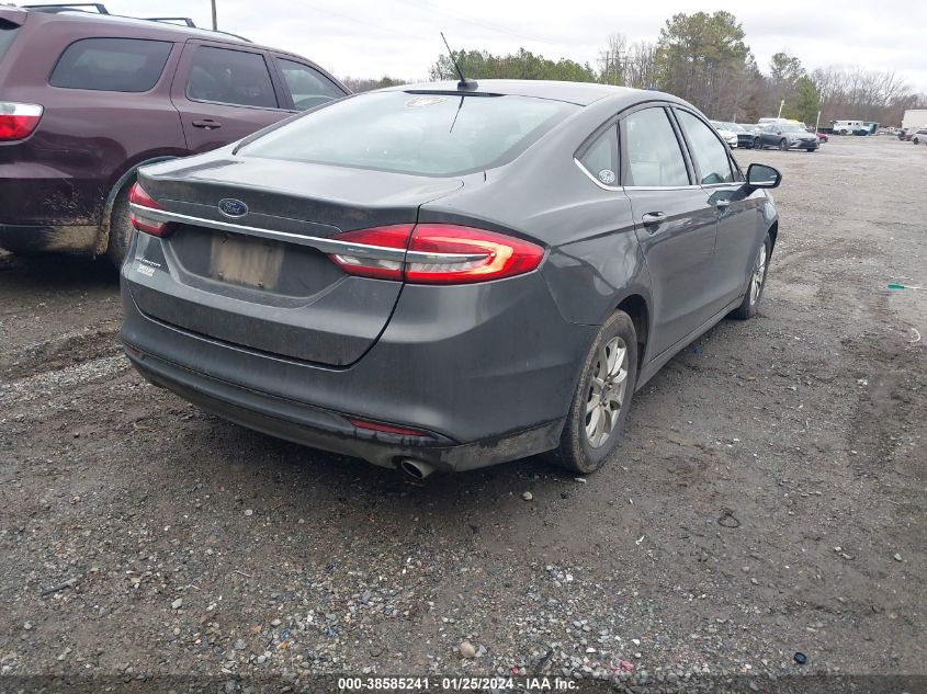 2017 FORD FUSION S - 3FA6P0G70HR184947