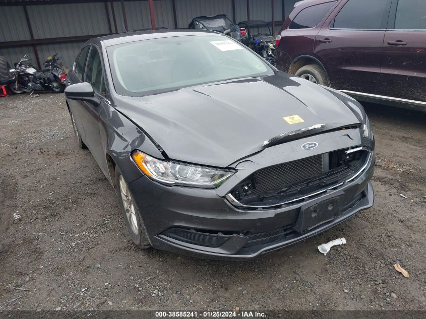 2017 FORD FUSION S - 3FA6P0G70HR184947