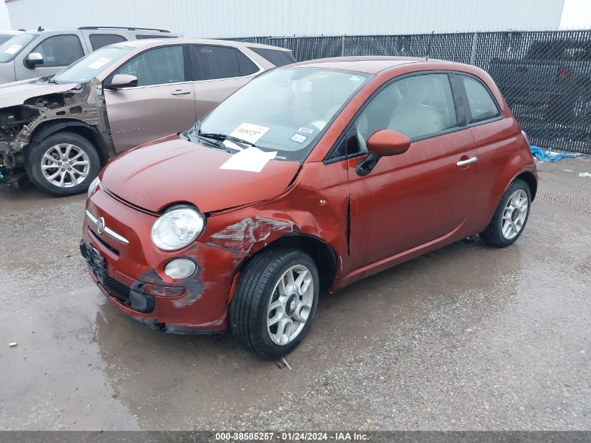 2013 FIAT 500 POP - 3C3CFFAR4DT748341