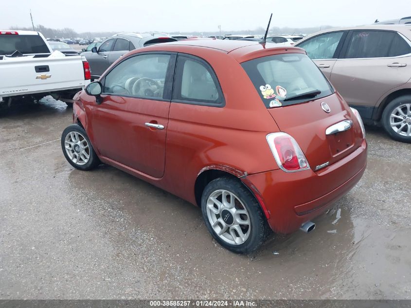 2013 FIAT 500 POP - 3C3CFFAR4DT748341