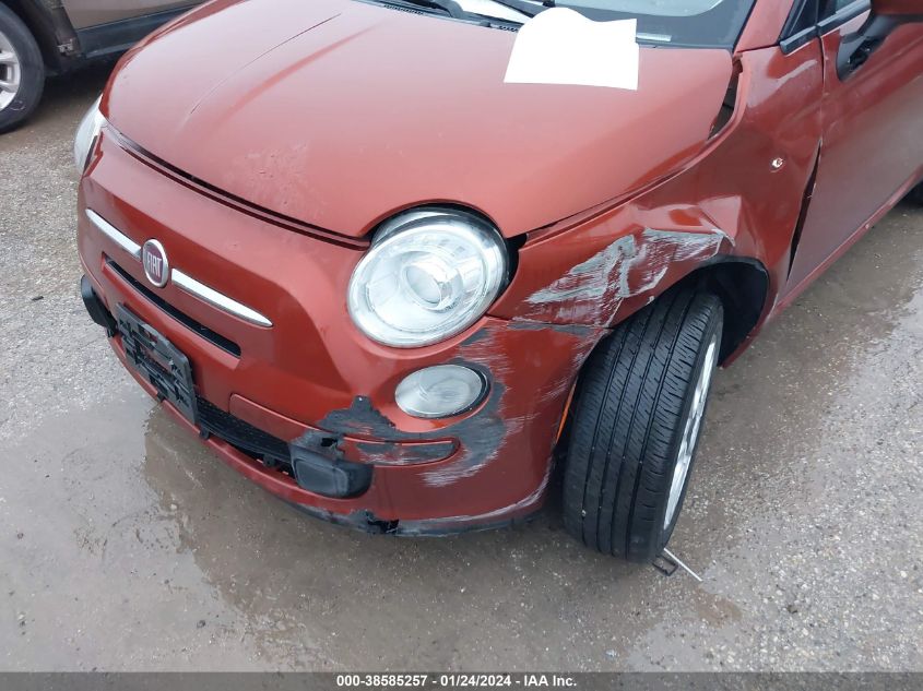 2013 FIAT 500 POP - 3C3CFFAR4DT748341
