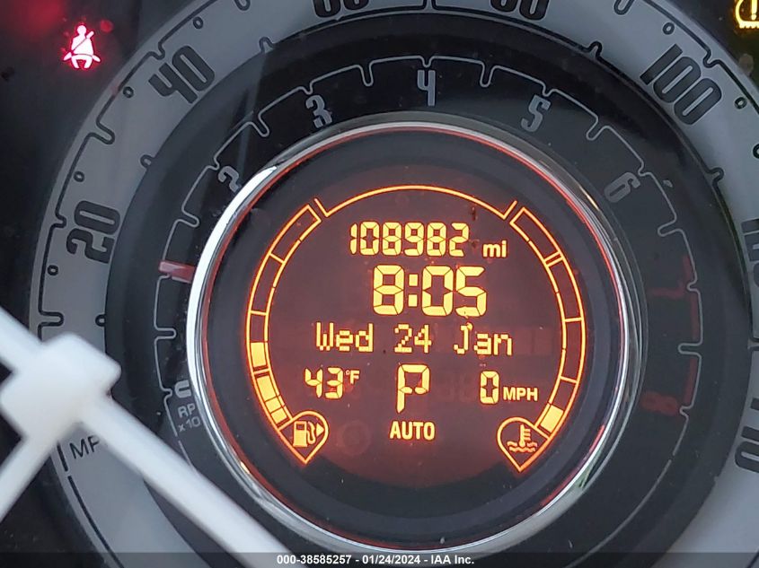 2013 FIAT 500 POP - 3C3CFFAR4DT748341
