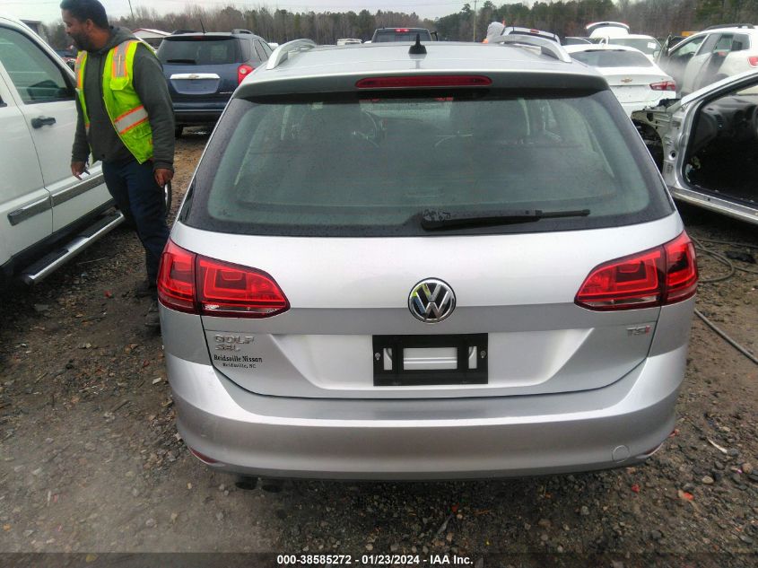2017 VOLKSWAGEN GOLF SPORTWAGEN TSI SEL - 3VWC17AU1HM500663