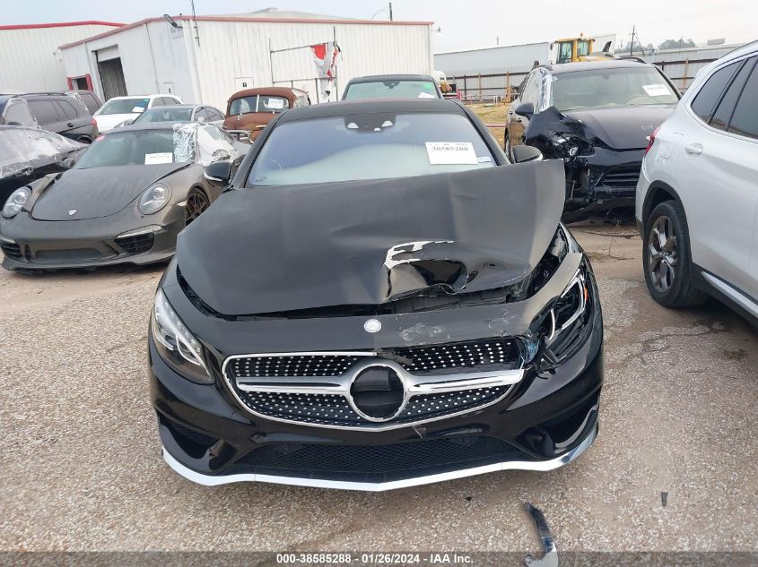 2016 MERCEDES-BENZ S 550 550 - WDDXJ8FB3GA014245