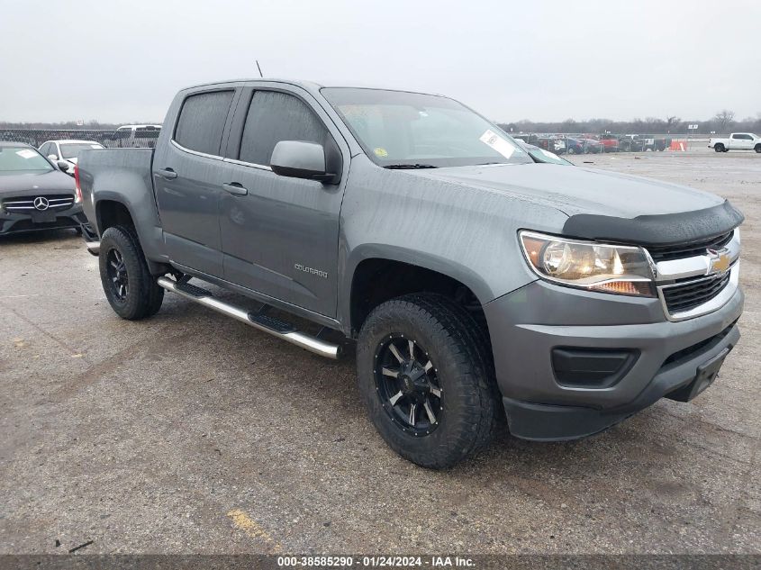 1GCGSBEN9J1314282 CHEVROLET COLORADO WT 2018
