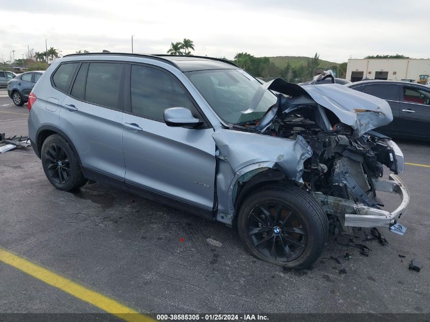 2013 BMW X3 XDRIVE28I - 5UXWX9C55D0A22780