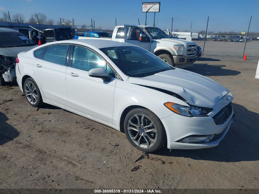 2017 FORD FUSION S - 3FA6P0G76HR147076