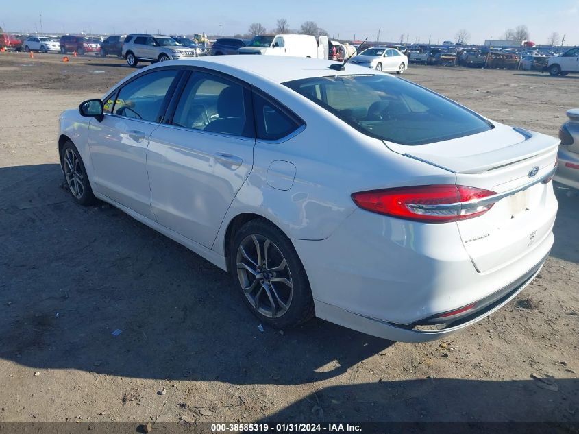 2017 FORD FUSION S - 3FA6P0G76HR147076