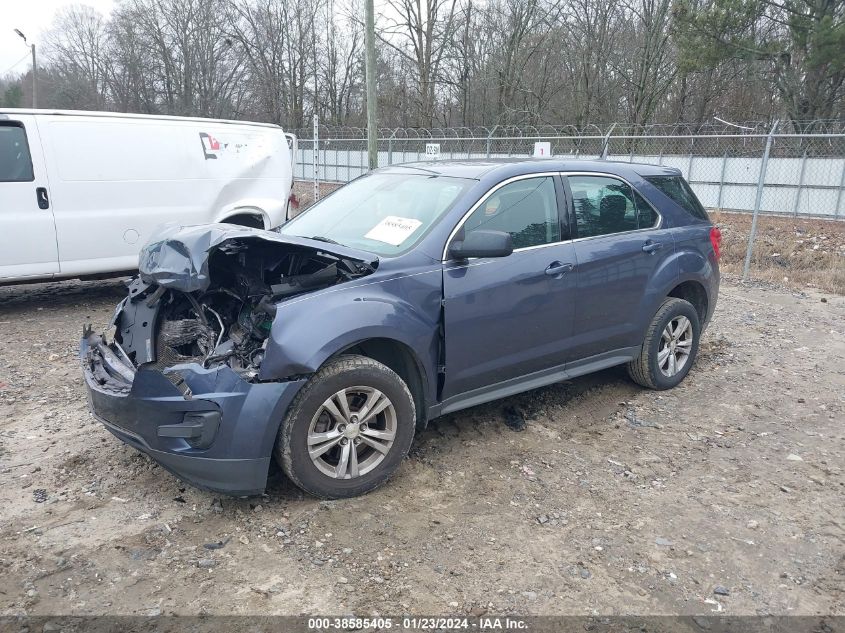 2013 CHEVROLET EQUINOX LS - 2GNALBEK0D6163219