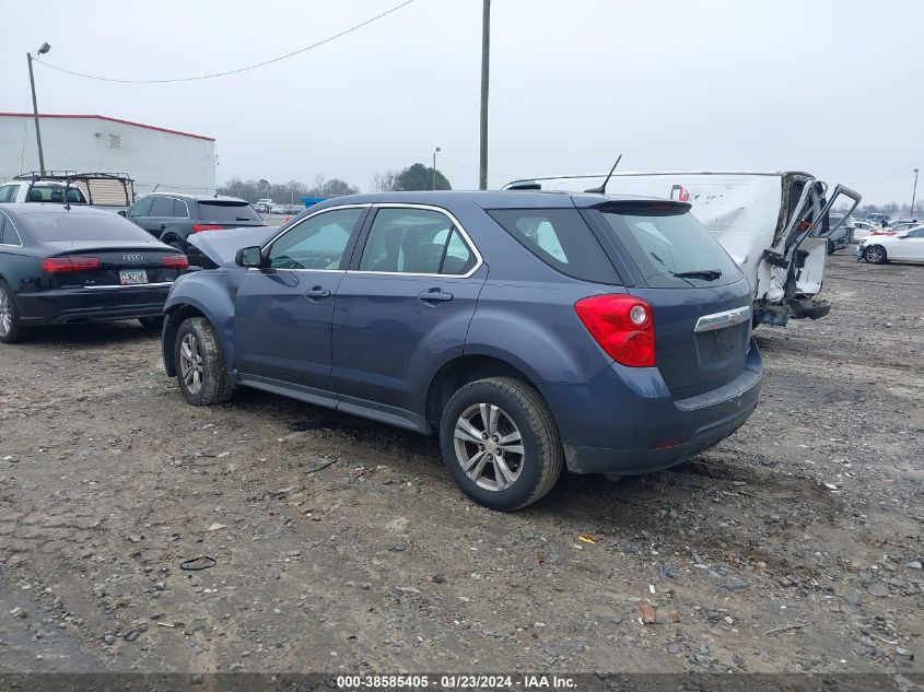 2013 CHEVROLET EQUINOX LS - 2GNALBEK0D6163219