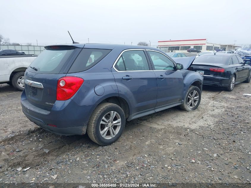 2013 CHEVROLET EQUINOX LS - 2GNALBEK0D6163219