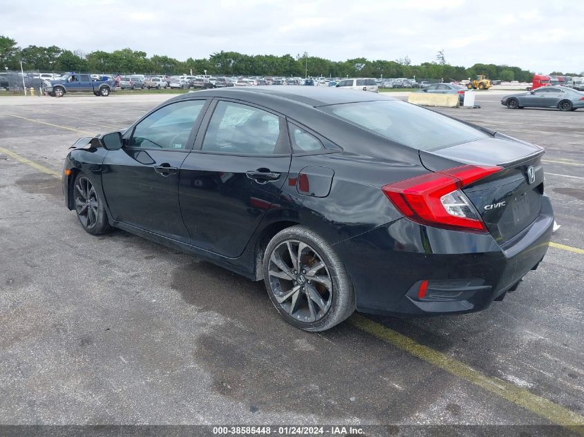 2020 HONDA CIVIC SPORT - 19XFC2F84LE214432