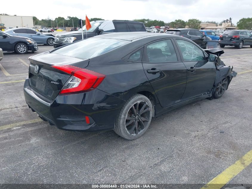2020 HONDA CIVIC SPORT - 19XFC2F84LE214432