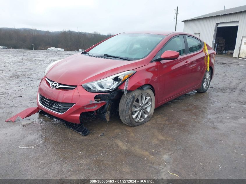 2015 HYUNDAI ELANTRA SE - 5NPDH4AE1FH633775