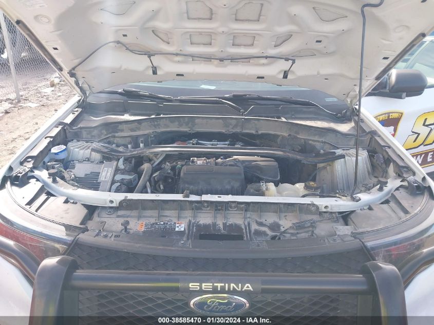 2020 FORD POLICE INTERCEPTOR UTILITY 1FM5K8AB6LGC51143
