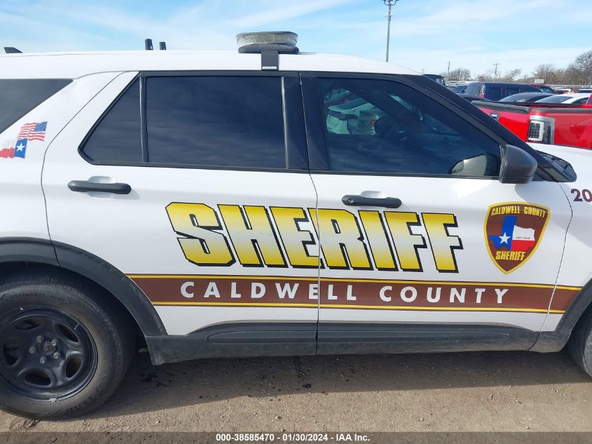 2020 FORD POLICE INTERCEPTOR UTILITY 1FM5K8AB6LGC51143