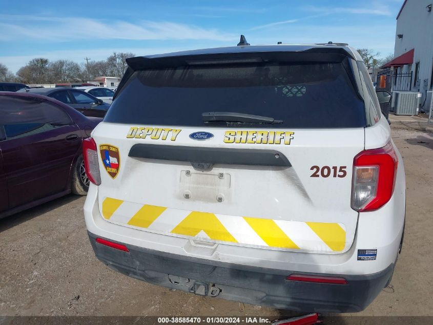 2020 FORD POLICE INTERCEPTOR UTILITY 1FM5K8AB6LGC51143