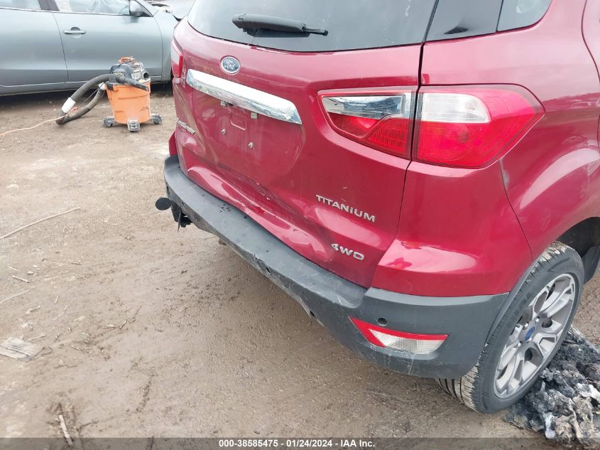 2020 FORD ECOSPORT TITANIUM - MAJ6S3KL1LC340828