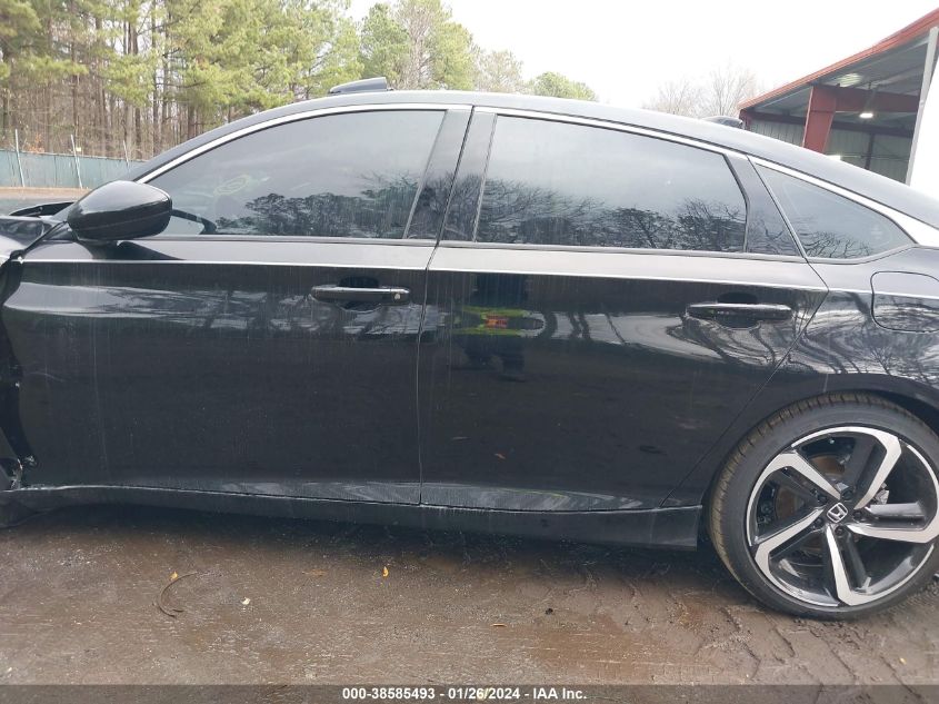 2022 HONDA ACCORD SPORT - 1HGCV2F34NA021240