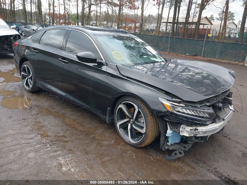 2022 HONDA ACCORD SPORT - 1HGCV2F34NA021240