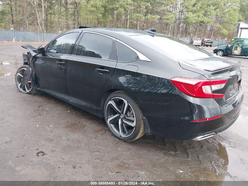 2022 HONDA ACCORD SPORT - 1HGCV2F34NA021240
