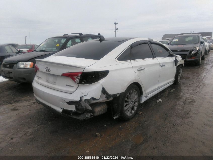 2015 HYUNDAI SONATA LIMITED - 5NPE34AF2FH022360