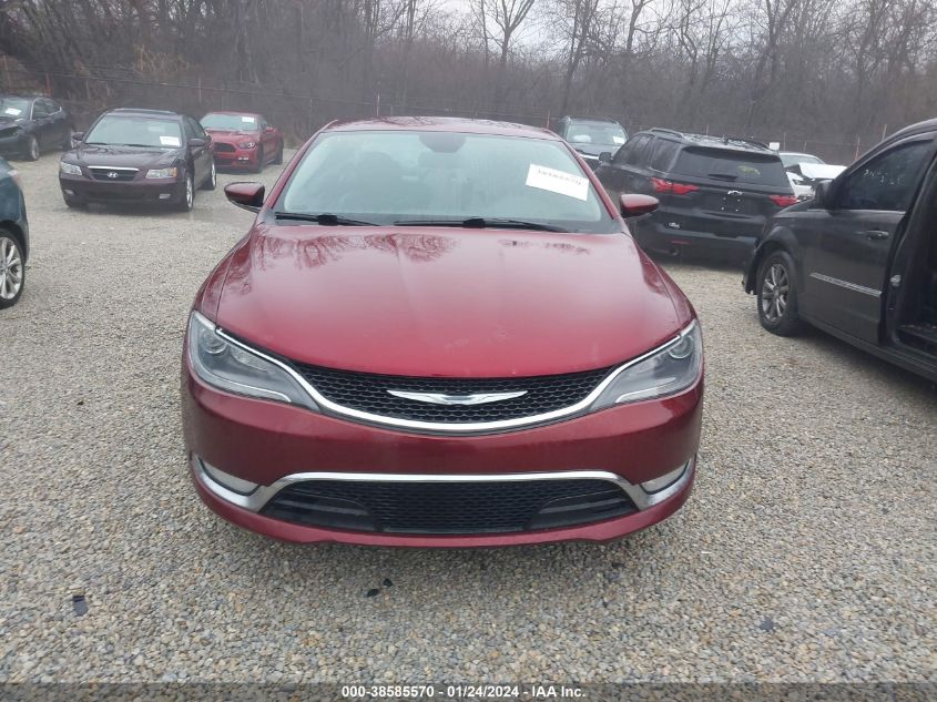 2015 CHRYSLER 200 C - 1C3CCCCG3FN514357