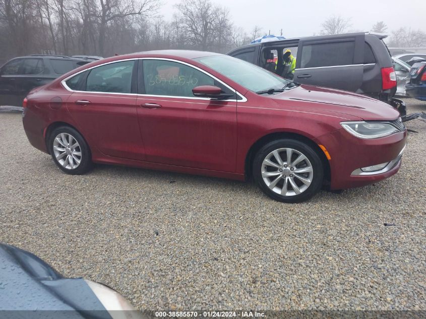 2015 CHRYSLER 200 C - 1C3CCCCG3FN514357