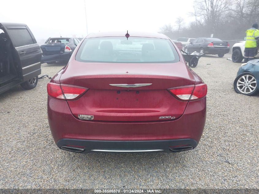 2015 CHRYSLER 200 C - 1C3CCCCG3FN514357