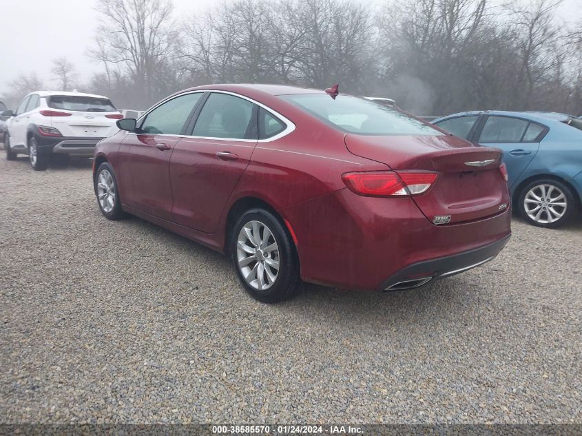 2015 CHRYSLER 200 C - 1C3CCCCG3FN514357