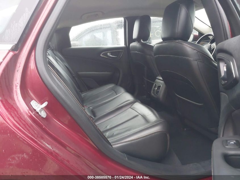 2015 CHRYSLER 200 C - 1C3CCCCG3FN514357