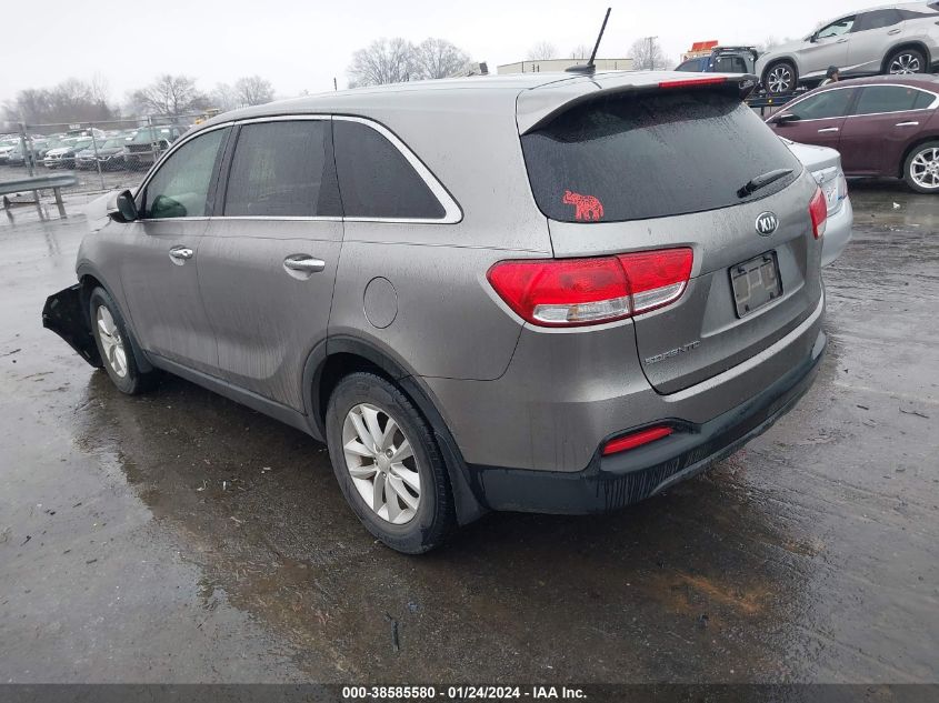 2016 KIA SORENTO 2.4L L - 5XYPG4A30GG164475