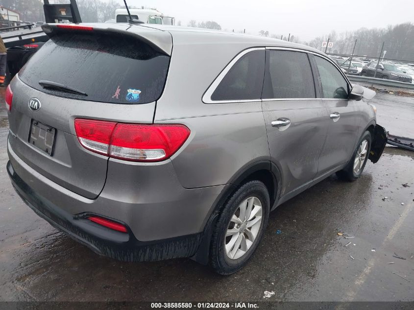 2016 KIA SORENTO 2.4L L - 5XYPG4A30GG164475