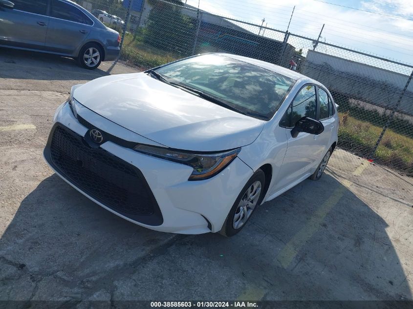 2022 TOYOTA COROLLA LE - 5YFEPMAE9NP294580