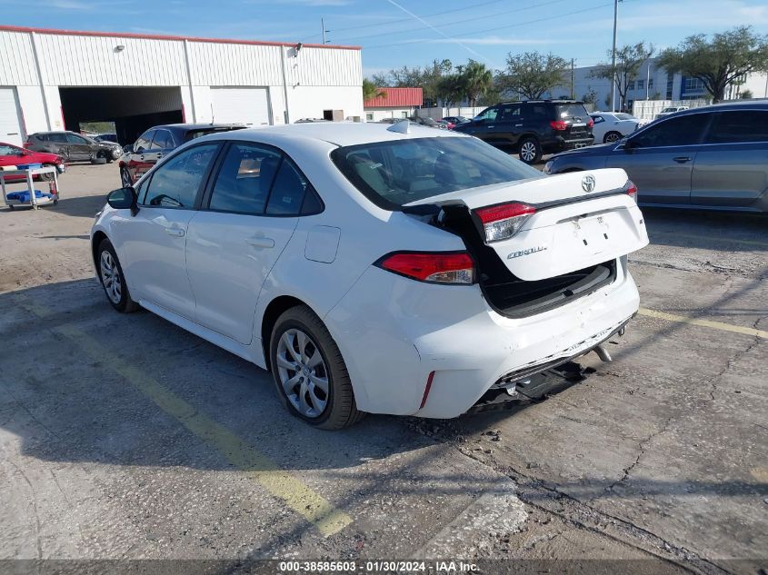 2022 TOYOTA COROLLA LE - 5YFEPMAE9NP294580