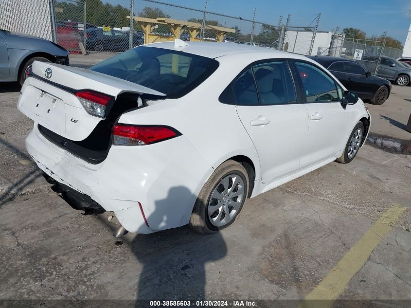 2022 TOYOTA COROLLA LE - 5YFEPMAE9NP294580