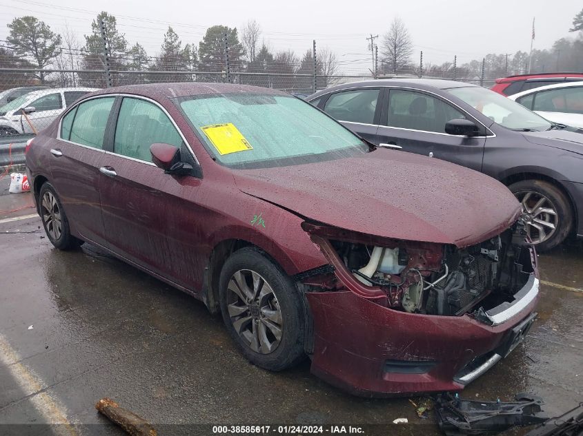 2014 HONDA ACCORD LX - 1HGCR2F37EA070128