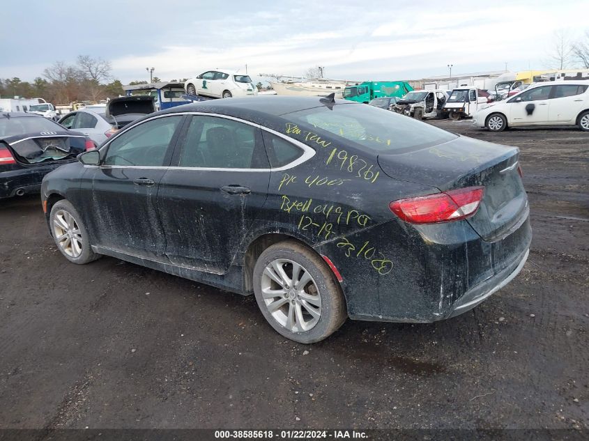 2017 CHRYSLER 200 LIMITED PLATINUM - 1C3CCCABXHN504824
