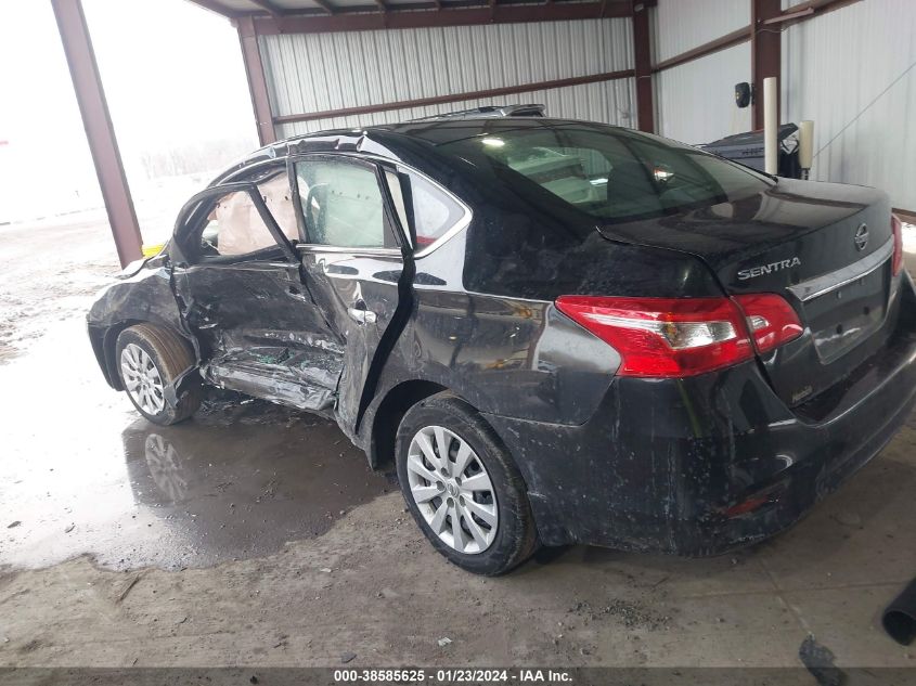 2019 NISSAN SENTRA S/SV/SR/SL - 3N1AB7APXKY411324