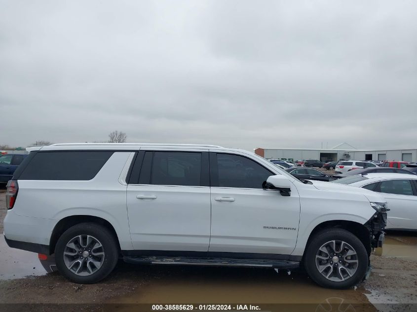 2021 CHEVROLET SUBURBAN C1500 LT - 1GNSCCKDXMR330674