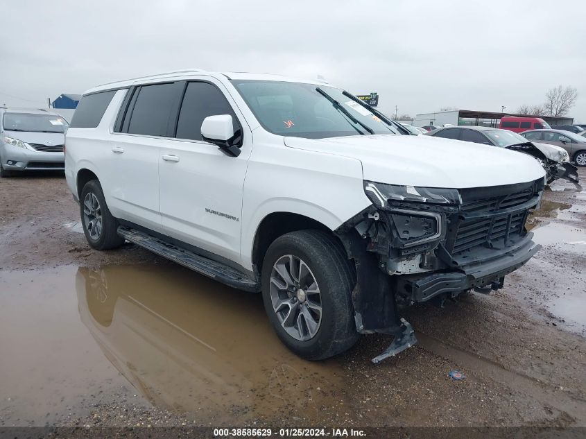 2021 CHEVROLET SUBURBAN C1500 LT - 1GNSCCKDXMR330674