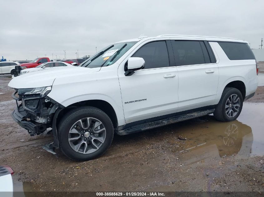 2021 CHEVROLET SUBURBAN C1500 LT - 1GNSCCKDXMR330674
