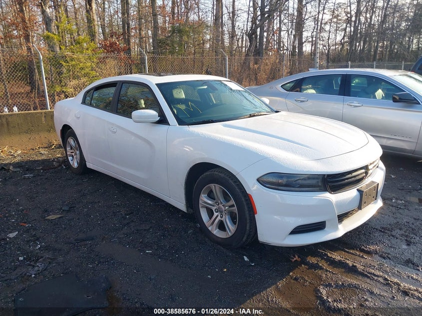 VIN 2C3CDXBG3MH518369 2021 DODGE CHARGER SXT