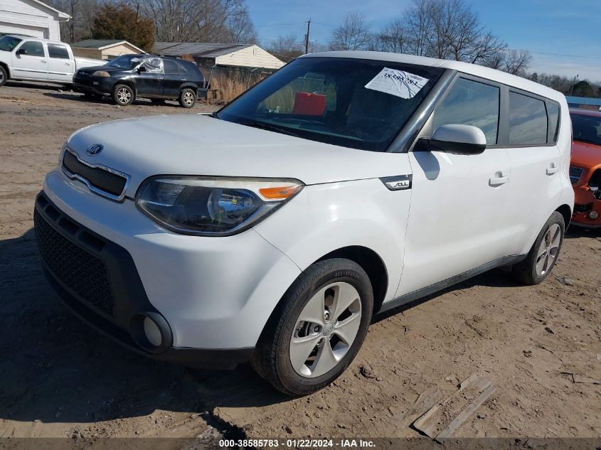 KNDJN2A26F7236296 | 2015 KIA SOUL