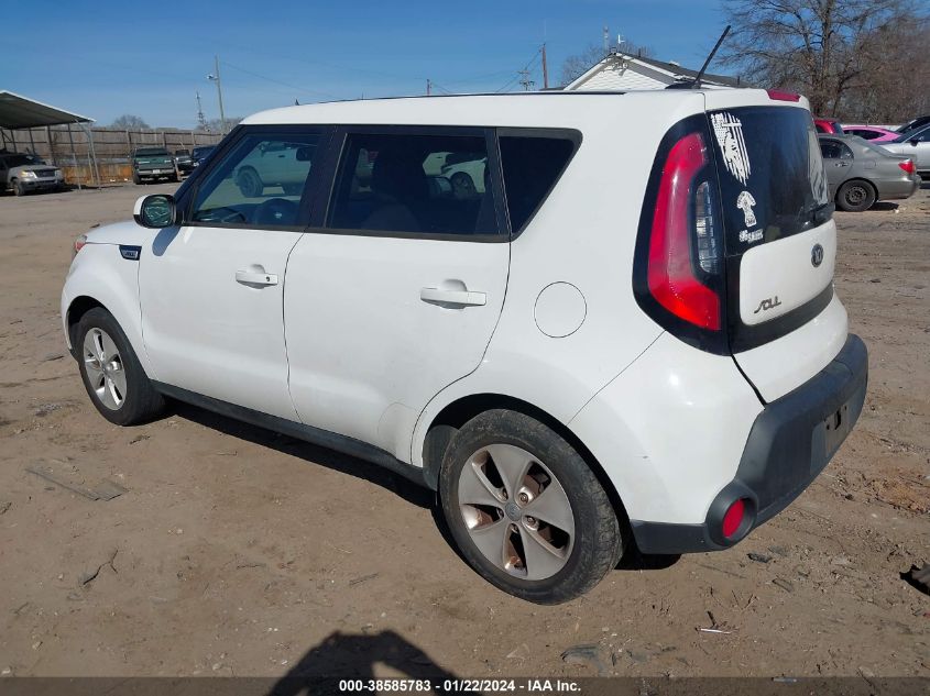 KNDJN2A26F7236296 | 2015 KIA SOUL