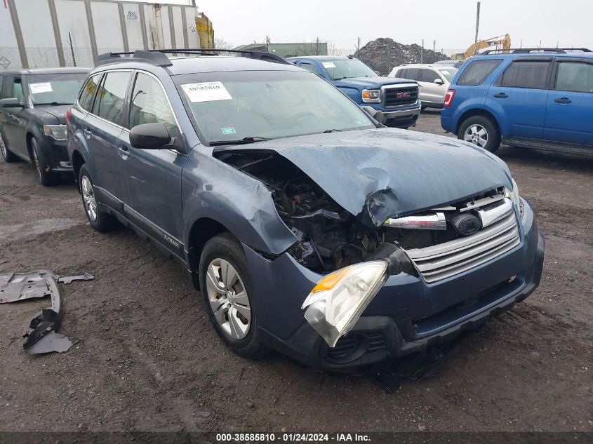2013 SUBARU OUTBACK 2.5I - 4S4BRBAC3D3266664