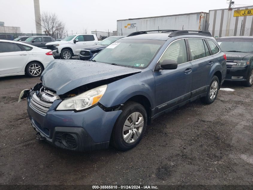 2013 SUBARU OUTBACK 2.5I - 4S4BRBAC3D3266664