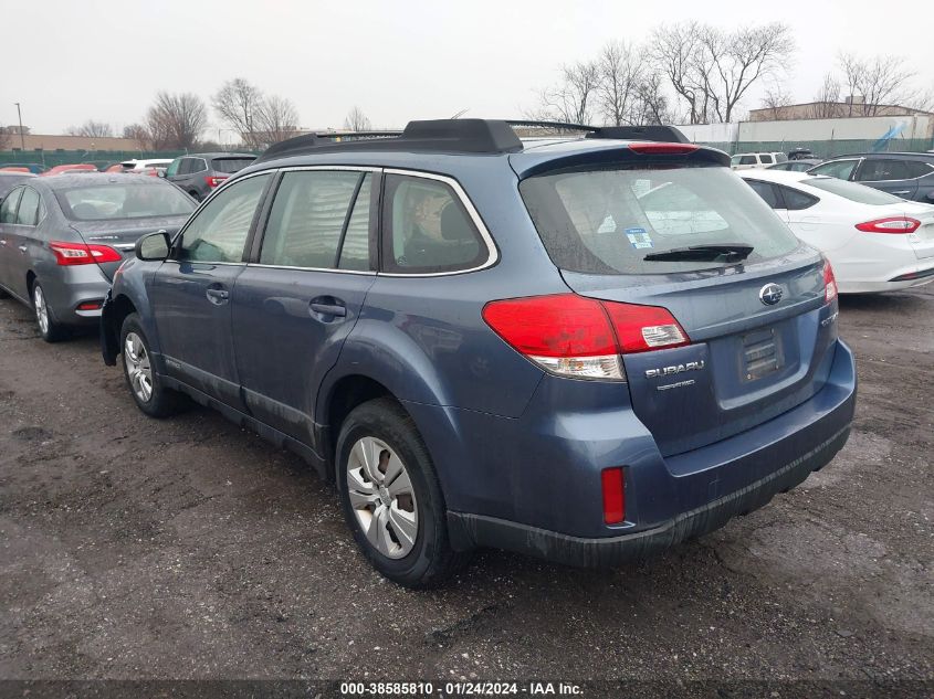 2013 SUBARU OUTBACK 2.5I - 4S4BRBAC3D3266664