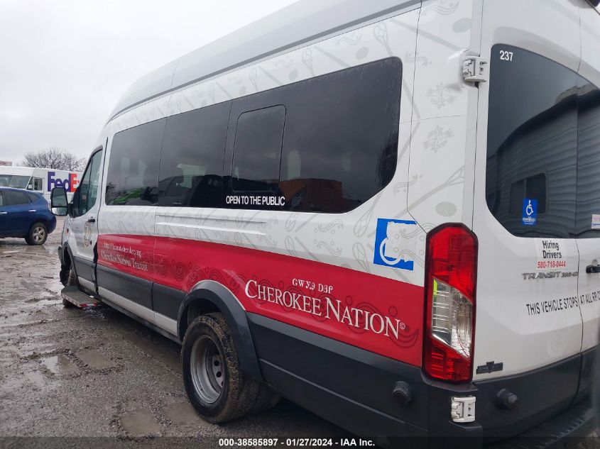 2018 FORD TRANSIT-350 PASSENGER VAN - 1FBVU4XM7JKA04437